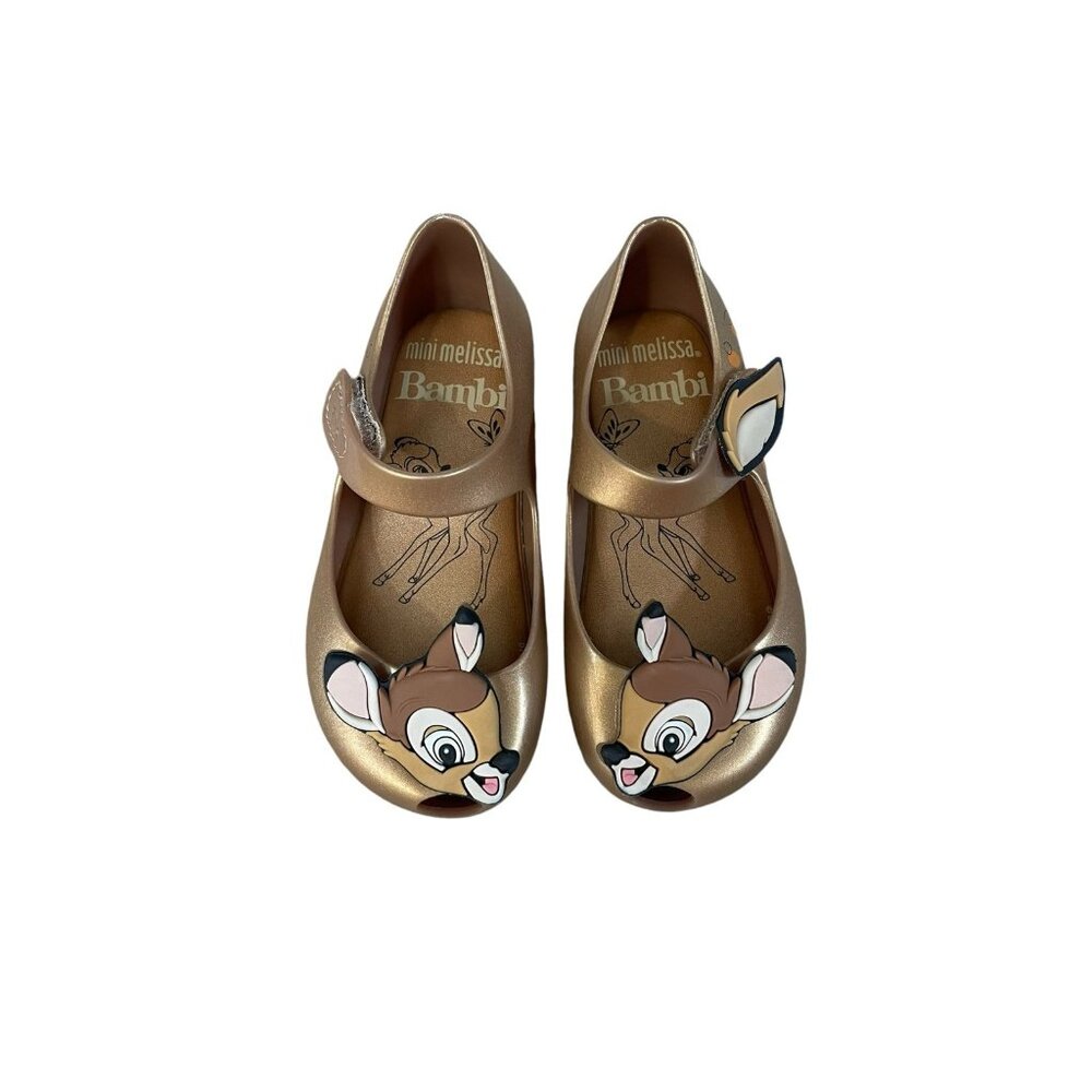 Mini Melissa Disney Bambi Sandals Toddler Size 8 - Picture 2 of 9